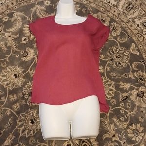 Extra small red blouse